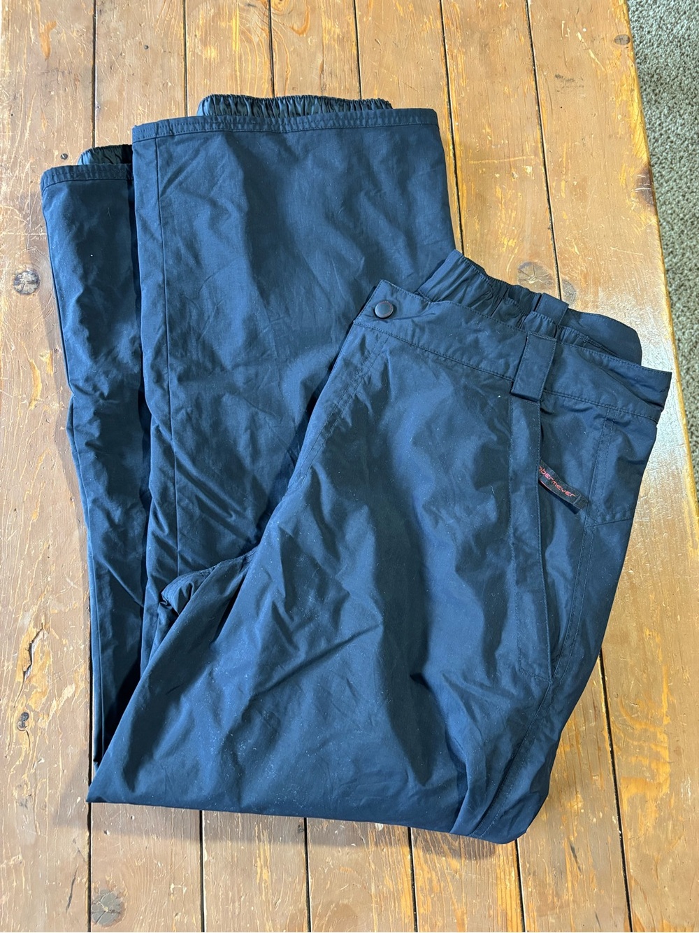 Obermeyer Men's Black Waterproof Windproof Snow Outdoor Pants